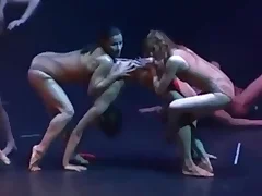 Bare contemporary dance