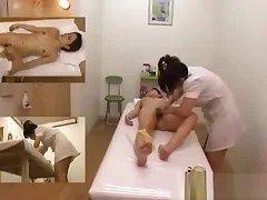 Chinese Dame Frigged During A Rubdown